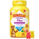 L’il Critters Fiber Daily Gummy Supplement for Kids, 소화 지원, 베리 및 레몬 맛, 90 구미