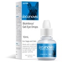 Sentrx Ocunovis Gel Eye Drops for Dogs & Cats, Dogs Allergy Relief Lubricant, 건조한 눈, 인공 티어, 10 ml의 개