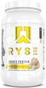 RYSE는 단백질 분말을 적재했습니다 - 바닐라 땅콩 버터 - Prebiotic 섬유 & MCTs를 가진 25g Whey Protein Isolate & 농축물 - 낮은 캐비넷, 낮은 설탕, 소화 - 친구 - 27의 서빙/2 lb Tub