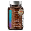 CLAV Mood 지원 보충교재 - Ashwagandha + Saffron 추출물 + 5-HTP Griffonia + Siberian Ginseng + Rhodiola rosea - 60 캡슐과 함께