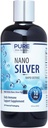 순수 나노 실버 스프레이 16oz 리필 | 10 PPM 매일 면역 지원 보충 | 쉽게 콜라겐 나노 실버 스프레이 | Probiotic-Friendly Silver Solution