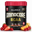 ALLMAX 영양 AMINOCORE BCAA, 과일 펀치 - 945 g 분말 - B 비타민과 함께 분기된 사슬 아민 산의 8.18 그램 - 충전물 없음 또는 Non-BCAA 아미노산 - 설탕 자유로운 - 90의 서빙