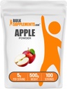 BulkSupplements.com 애플 분말 - 애플 과일 분말, 소화 지원을위한 섬유 보충 - 자연 & 글루텐 무료, 서빙 당 5g, 500g (1.1 파운드) (팩 1)