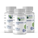 멜라토닌 120mg | 단품 멜라토소 캡슐에 단 하나 복용량 | Vegan, Non-GMO & 글루텐 프리 | US-Made Extra Strength Melatonin (3-Pack)