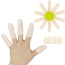 젤 손가락 Cots, 손가락 보호자 지원 (14 PCS) 방아쇠 손가락을 위해 중대한 새로운 물자 손가락 소매, 손 Eczema, 손가락 부수기, 손가락 관절염 및 더 많은 것. (10pcs 긴 + 4pcs 짧은)