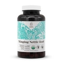 Sting Nettle Root USDA Organic 120 캡슐 | 소화 시스템, 천연 보충 | 인증 유기농 채식 캡슐 및 유기 스팅 Nettle (Urtica Dioica) 건조 뿌리 (120 캡슐)