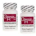 심혈관 연구 Lipothiamine B 보충교재 240 정제 - 알파 Lipoic 산으로 비타민 B1 지금 - 2 x 120 조사