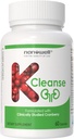 NANOWELL K-Cleanse - Pacran Cranberry Extract, 마그네슘, 셀레늄, 비타민 B5 및 B6-60 캡슐, 30 일 공급과 Kidney Cleanse 보충