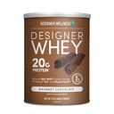 디자이너 웰빙, 디자이너 Whey, Probiotics, 섬유 및 에너지를위한 키 B-Vitamins, 글루텐 프리, 미식가 초콜릿, 12oz와 천연 Whey Protein Powder