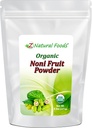 Z 자연적인 음식 Noni 과일 분말 - 유기 익지않는 비 GMO 글루텐 자유로운 Superfood - 건강한 소화 & 에너지를 지원하십시오 - 정유 & 산화 방지제로 포장해 - 음료 & 조리법, 5개 lb와 혼합