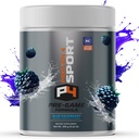Proven4 Creatine와 남성과 여성을위한 사전 운동 분말 - Beta Alanine - Caffeine NSF 인증 사전 운동 에너지 보충 블루 라즈베리 30 서빙