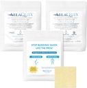 고성능 정지 출혈 가제 패드 - 3-Pack (2 "x2") | 절단 및 응급 처치 키트에 대 한 헬멧 드레스 | Sterile, Drug-Free, Fast Clotting Pad