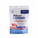 Silver Biotics Colloidal Silver Lozenges | 60 ppm SilverSol Ag4O4 기술 | 면역 지원 + 스로트 소싱 | 오렌지 비타민 C | 21 개