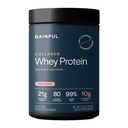 익지않는 교원질 Whey 단백질 분말, 서빙 당 21g 단백질, Unflavored, 지원 근육 회복, 합동 건강 및 잔디 먹이는 교원질 펩티드, 비타민 C, 14의 서빙을 가진 피부 Hydration