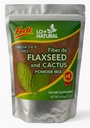 Linaza con Nopal Forte – 8 oz – 100 % 천연 Flaxseed & Nopal Cactus Powder – Fiber-Rich Digestive Support – Ground Blend Dietary Supplement – 비 GMO