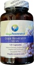 메가 Resveratrol 빨간 포도 피부, Piceid Resveratrol, 수용성/높은 흡수/Boosts Nitric 산화물. 캡슐 당 500mg. 증명되는 순수성. 독성 없음 “활성” 성분. 케토, 비 GMO.