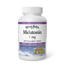 Stress-Relax Melatonin 자연적인 요인에 의해 1 mg, 자연 수면 보조, 수면-Wake 사이클을 재설정, 180 츄블 정제 (180 인분), Peppermint 맛