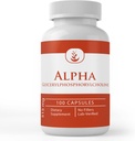 PURE ORIGINAL INGREDIENTS 알파 Glycerylphosphorylcholine (Alpha GPC), (100 캡슐) 항상 순수, 첨가제 또는 필러 없음, 실험실 검증