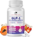 여성 및 남성을위한 Akkermansia Probiotic 보충, Digestive, Gut 건강, 에너지, 전반적인 건강, Soy lsoflavones, Bromelain, 60 캡슐을 가진 소화 보충교재