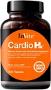 InVite Health Cardio Hx® - 순환, 심장 및 심장 혈관 건강 지원 - 마그네슘, 타우린, 호손 베리 포함 - 120 정제