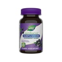Nature 's Way Sambucus Sleep + Immune* Elderberry Gummies, Sleep and Immune Support*, Melatonin, 비타민 C, L-Theanine, 아연, 50 구미 (패키지 May Vary)