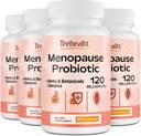 여성, 120 억 CFU Probiotic, 13-in-1 허브 & 식물 단지, 호르몬 Menopause, 핫 플래시, 나이트 스웨터, 무드 스윙, 수면 장애, Vegan, 240 캡슐에 대한 폐 보충제