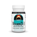 Source Naturals 비타민 D-3 5000 iu 지원 뼈 및 면역 건강 * - 200 Softgels