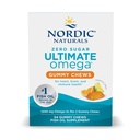 Nordic Naturals Zero Sugar Ultimate Omega Gummy Chews - 열대 과일 - 54 Gummy Chews - Non GMO - Optimal Wellness - 27 서빙