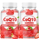 성인을 위한 softbear CoQ10 Gummies 400mg Coenzyme Q10 보충교재, 높은 흡수 이산화탄소 플러스 Omega-3, 마그네슘, 비타민 B3 & 아연 셀룰러 에너지 & 산화 방지제, 딸기 풍미 120 조사