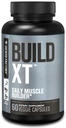 Jacked Factory Build-XT Daily Muscle Builder & Performance Enhancer - 근육 건물 근육 강화 및 성장을위한 보충 | 상표 재료 Peak02, ElevATP, & Astragin - 60 Veggie 알약