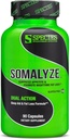 Species 영양 Somalyze 자극제는, GABA와 Melatonin, 글루텐 자유로운 모자, 90의 캡슐을 가진 Appetite 억제제 해방합니다