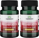 Swanson Resveratrol 100 100 밀리그램 30 캡슐 (2 팩)