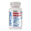 Evogen Brain Builder - Mind-Muscle Connection 증폭기 | Boost Focus, Concentration, & Connection | 사자 Mane, Bacopa Monnieri, Alpha-GPC | 90 캡슐