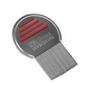 Lice Comb - 효과적인 머리 쥐 처리를 위한 직업적인 스테인리스 빗 (색깔 May Vary) (1의 포장)