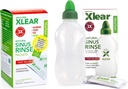 Xlear Natural Xylitol Sinus Rinse Refill, Neti Pot Saline Packets - Fast Pressure 및 Congestion Relief 용 Nose Cleaner는 대부분의 Nasal Irrigation Systems, 50 카운트 및 1 Rinse Bottle과 함께 작동합니다.