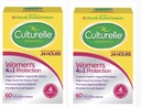 Women’s Healthy balance Daily Probiotics for Women - Digestive, 질 및 면역 건강, Occasional Diarrhea, 가스 및 Bloating 지원 - Non-GMO 60ct (2 - 포장) (2)