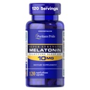 Puritan의 Pride Premium Super Strength Melatonin 10mg Sleep Aid, 사운드, 재완성 및 더 긴 수면 지원, 4 개월 공급, 120 Rapid Release Capsules (5 월 Vary)