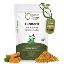 Organic Way Turmeric/Haldi Root Cut & Sifted (Curcuma Longa) - 초본 차 | Kosher & USDA 인증 | Vegan, Non-GMO 및 글루텐 프리 | 인도의 100 % Raw (2LBS / 32Oz.)