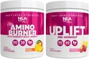 NLA for Her Pre/Intra Workout Stack (Her Thermogenic Amino Mango Passion and Uplift Pre Workout Raspberry Lemonade 포함)