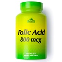 ALFA VITAMINS Folic 산 800 mcg Prenatal 보충교재, 지원 심장 혈관 건강, 몸 & 뇌 기능, 빨간 혈액 세포 형성 & 건강한 태아 발달, 규정식 보충교재, 100개의 정제