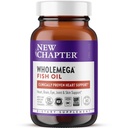 새로운 장 Wholemega 물고기 기름 보충교재 - 봉사 당 2000mg, Omega-3 + 비타민 D3 + Astaxanthin, 60 Softgels를 가진 임상으로 입증 야생 알래스카 연어 기름