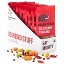 Mammoth Bar Goji Berry Trail Mix - 10 Organic Protein Bar - Prebiotic • Paleo • 글루텐 무료 • 계란 단백질 • GMO 무료 • Raw • Premium Nuts