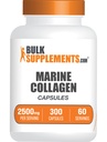 BulkSupplements.com 바다 교원질 캡슐 - 물고기 교원질 보충교재, 여자 & 남자를 위한 교원질 - 가수분해된 교원질, 글루텐 자유로운, 서빙 당 5개의 캡슐, 300의 캡슐 (팩 1)