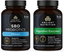 고대 영양 SBO Probiotics 캡슐, 궁극적인, 60 조사 + 소화 효소 캡슐, 90 조사