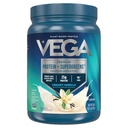 Vega Protein and Greens Protein Powder Creamy Vanilla (11 서빙) 25g Plant Based Protein Plus Veggies, Vegan, Non-GMO, 여성 및 남성용 완두 단백질, 1.2lbs