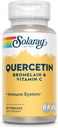 SOLARAY Quercetin, Bromelain & 비타민 C의 60의 VegCaps