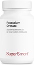 SuperSmart Potassium Orotate 보충 하루 450mg (별 흡수) - Orotic 산 칼륨 | 비 GMO 및 글루텐 무료 - 60 채식 캡슐