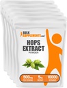 BulkSupplements.com 홉 추출물 분말 - 초본 보충, 홉스 꽃에서 소스 - 글루텐 무료, 500mg 서빙 당, 1kg (2.2. 파운드) (팩 5)