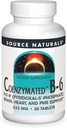 Source Naturals Coenzymated B-6는 건강한 신경계*, 333mg - 30 정제를 승진시킵니다