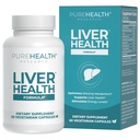 PUREHEALTH RESEARCH Liver Health – Liver Cleanse Detox & Repair Support Supplement- with Milk Thistle, Turmeric Powder, Dandelion, Artichoke, Beet Root, Ginger, L Cysteine HCL & More - 60 캡슐